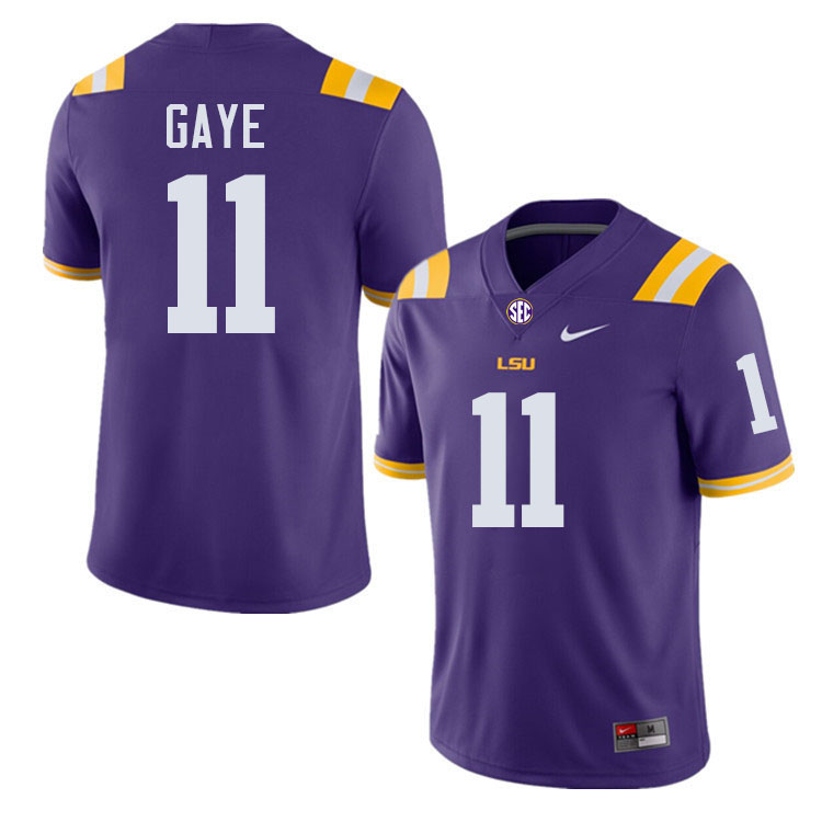 Ali Gaye LSU Tigers Jersey,Louisiana State University Tigers Football Jersey-Purple